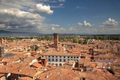 Vista panoramica Lucca